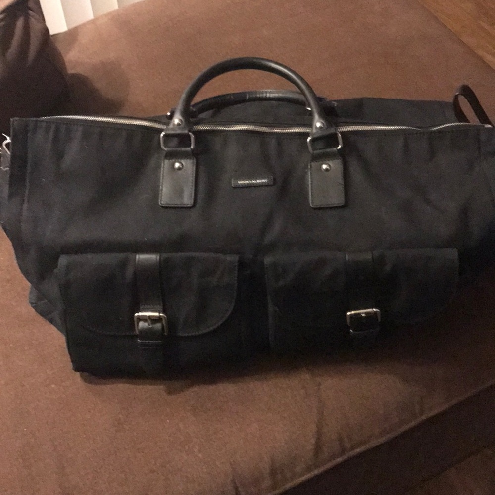 Hook & Albert Weekender Bag - Black canvas
